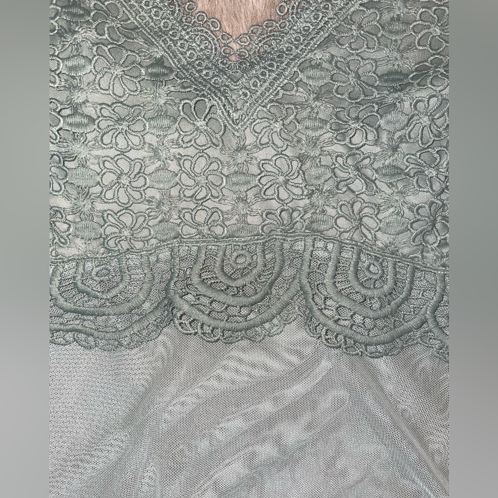 Rue21 light green bodysuit - Picture 2 of 5